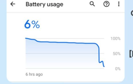 谷歌Play2022年10月更新电池电量下降