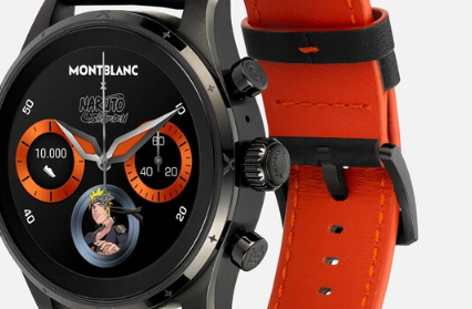 MontblancSummit3SmartwatchxNaruto推出定制动画表盘