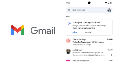 谷歌正在为Gmail添加包裹追踪功能