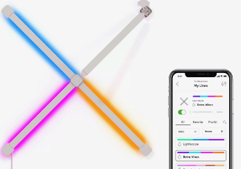 Nanoleaf推出物质和螺纹模块化灯条