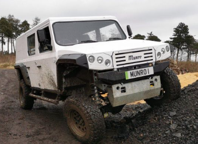 Munro Vehicles将于12月5日展示坚固耐用的电动4x4