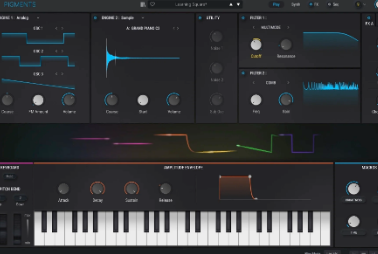 Arturia的Pigments4添加了新效果和简化的界面