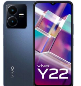 Vivo Y22智能手机配备5000mAh电池