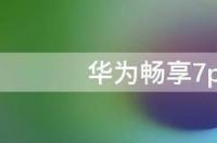 华为平板畅享款怎么强制刷机？ 畅享7plus刷机