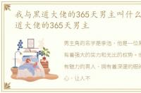 我与黑道大佬的365天男主叫什么,我与黑道大佬的365天男主