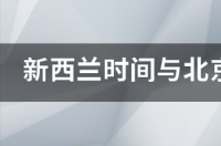 北京时间15点新西兰是几点？ 新西兰时间