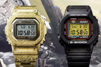 卡西欧GShock Recrystallized系列为一些设计经典带来热处理钢