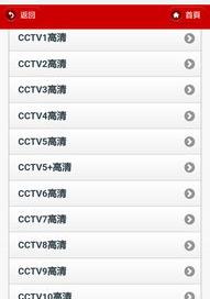 中央五台节目表 cctv5节目表官网