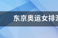 东京奥运女排测试赛有几场？ 女排奥运测试赛