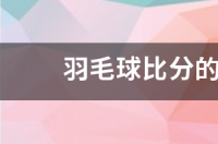 羽毛球比分规则？ 羽毛球比分