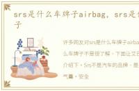 srs是什么车牌子airbag，srs是什么车牌子