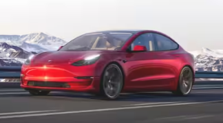 续航里程606公里的特斯拉Model3上市售价约为30升卢比