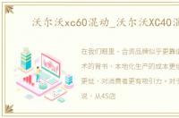 沃尔沃xc60混动_沃尔沃XC40混动