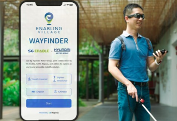 现代汽车集团SG Enable和SAVH为新加坡视障人士推出端到端移动解决方案