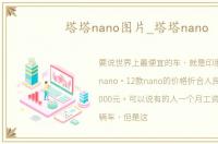 塔塔nano图片_塔塔nano