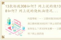 13款标致308如何？网上说的烧13款标致308如何？网上说的烧机油情况真实存在么？求308车友解（东风标致308价格）