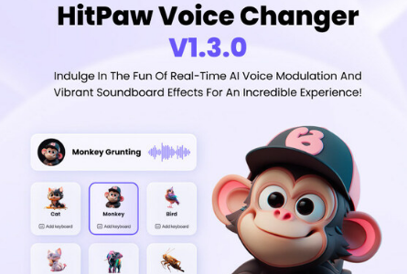 HitPaw变声器在V1.3.0更新中推出令人兴奋的功能