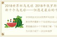 2018世界杯乌龙球 2018年俄罗斯世界杯最新十个乌龙球——但愿是最后的十个