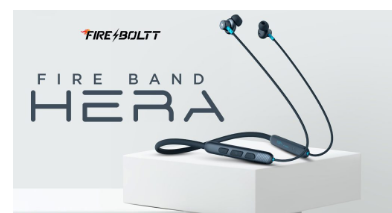 Fire-Boltt Fire Band Hera新型颈带式耳机推出