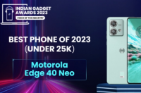 2023年最佳手机获奖者摩托罗拉 Edge 40 Neo