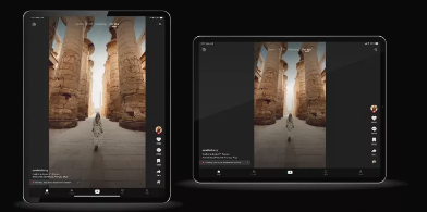 现在您可以在平板电脑上观看TikTok视频