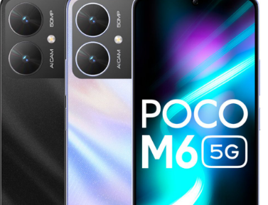 POCO M6 5G手机配备6.74英寸90Hz显示屏推出