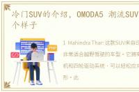 冷门SUV的介绍，OMODA5 潮流SUV就该是这个样子