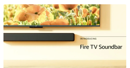 亚马逊Fire TV soundbar重新发售售价100美元