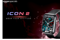 1.83英寸显示屏蓝牙通话的itel Icon 2智能手表上市