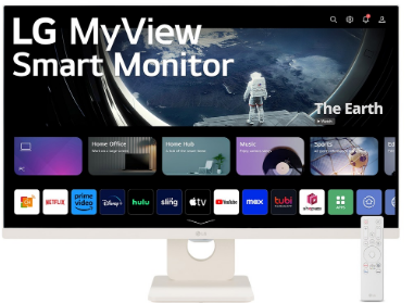 搭载webOS 23的LG MyView 32英寸和27英寸全高清智能显示器推出
