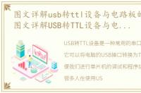 图文详解usb转ttl设备与电路板的连接线，图文详解USB转TTL设备与电路板的连接