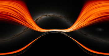 宇航局新可视化显示超大质量黑洞的事件视界