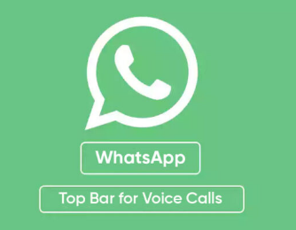 WhatsApp Android 2.24.10.18 beta添加了新的语音通话顶部栏