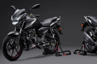 TVS Apache RTR 160系列推出黑色版售价12万卢比起