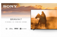 索尼Bravia 7系列55英寸65英寸和75英寸4K Mini LED电视推出