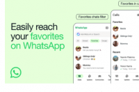 WhatsApp推出收藏夹功能方便快速访问联系人