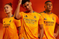 皇家马德里队在2024/25赛季前发布全新客场球衣