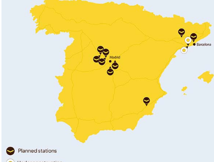 Autopistas和Fastned联手在巴塞罗那省部署快速充电站