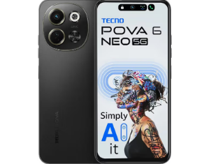 具有AI功能的Tecno Pova 6 Neo智能手机推出售价低于15000卢比