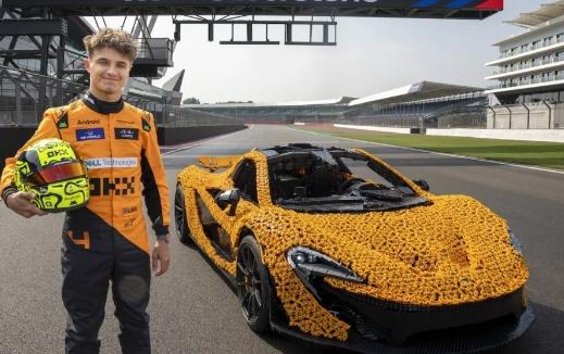 全尺寸LEGOTechnicMcLarenP1可驾驶