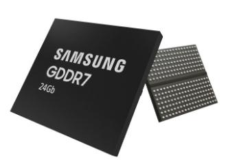 三星推出业界首款24Gb GDDR7 DRAM