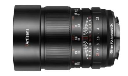 7Artisans 60mm f/2.8 2X超微距镜头让无反光镜相机更近距离观察